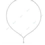 Pear Tennis Necklace NETE1305