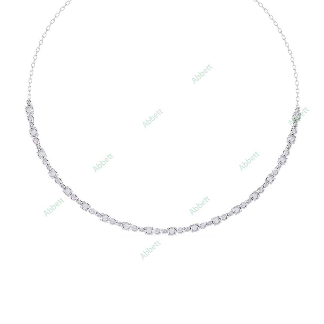 Multi  Tennis Necklace NETE1307