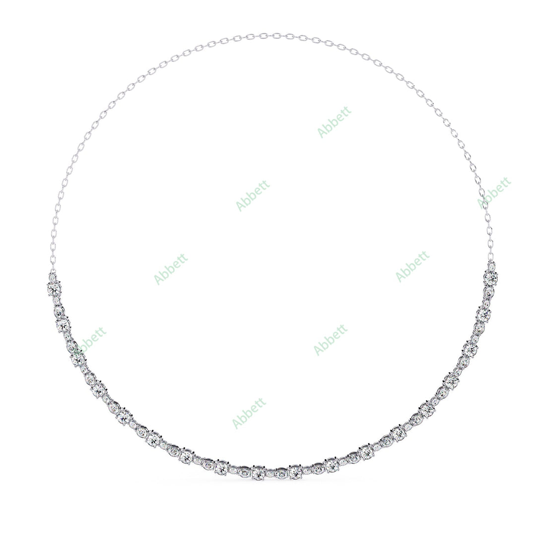 Multi  Tennis Necklace NETE1307