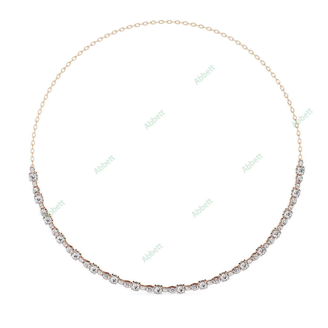 Multi  Tennis Necklace NETE1307