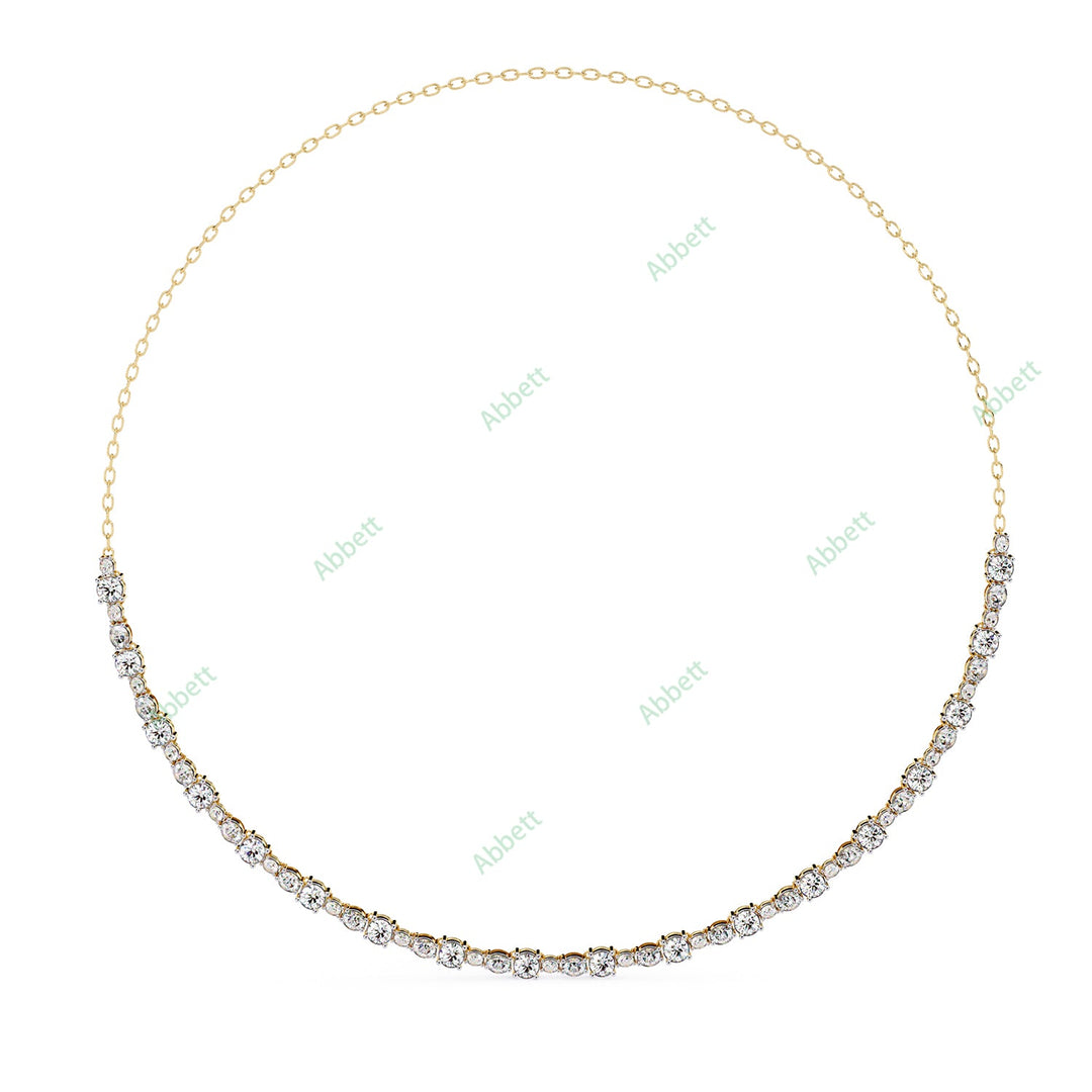 Multi  Tennis Necklace NETE1307