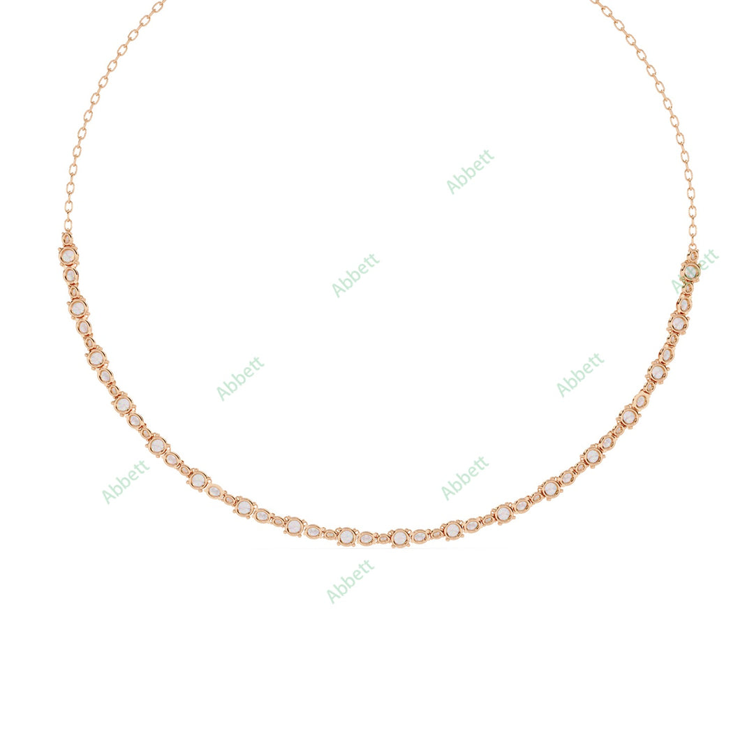 Multi  Tennis Necklace NETE1307
