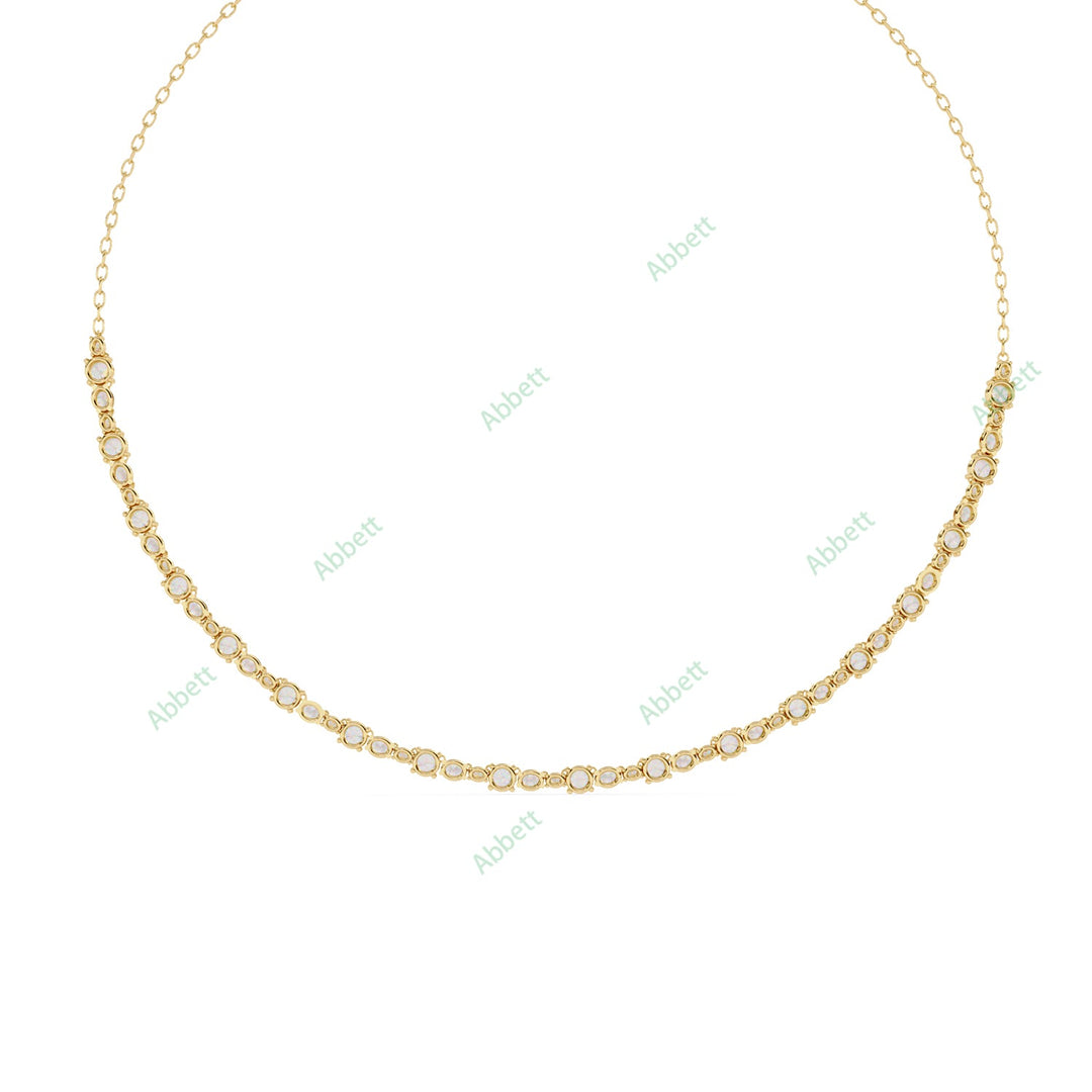 Multi  Tennis Necklace NETE1307