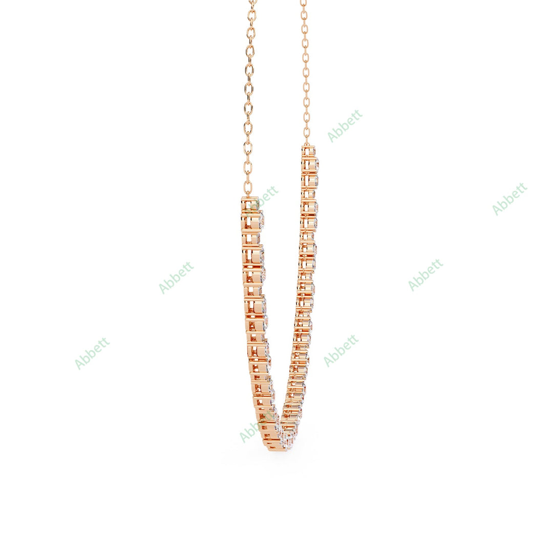 Multi  Tennis Necklace NETE1307