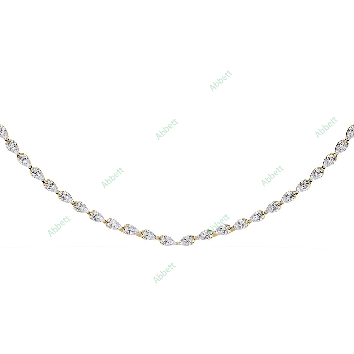 Graduated Tennis Necklace NETE1310