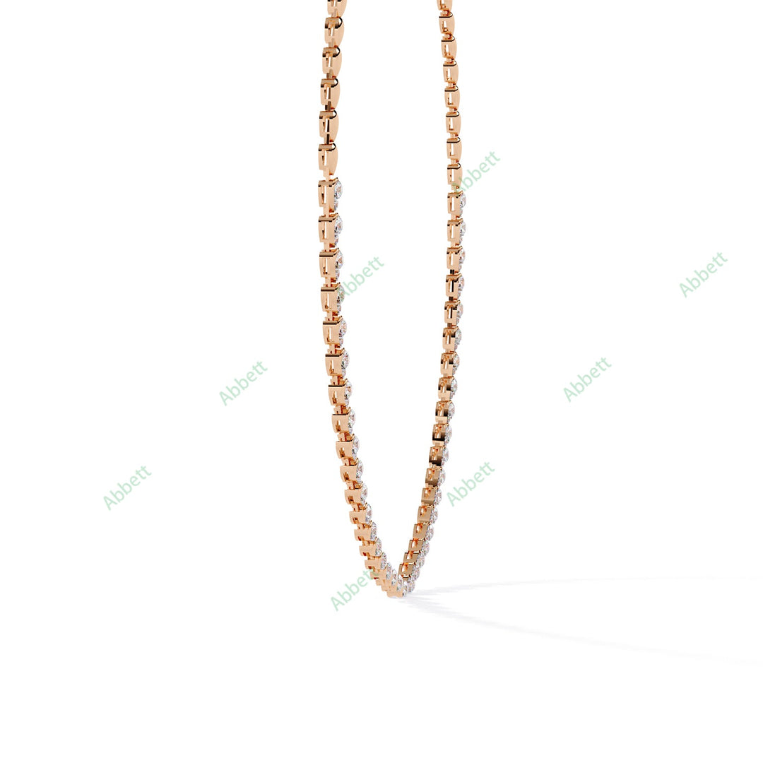 Pear Tennis Necklace NETE1310
