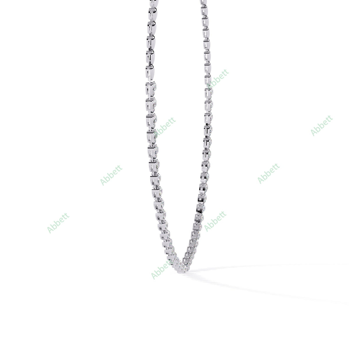 Graduated Tennis Necklace NETE1310