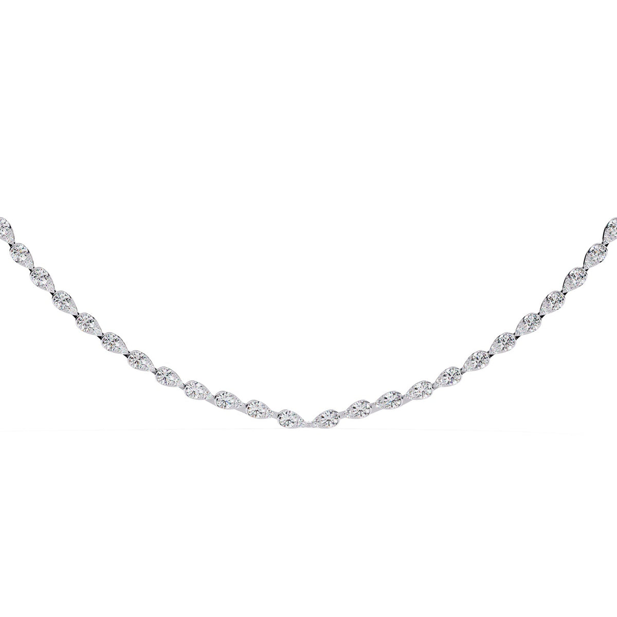 Graduated Tennis Necklace NETE1310