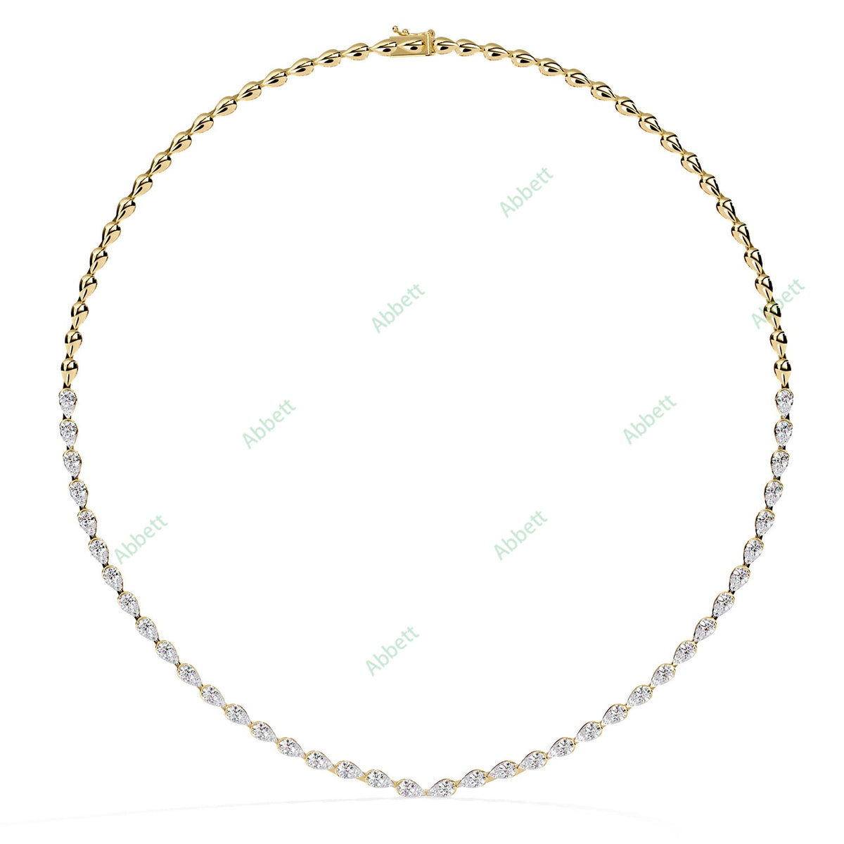 Graduated Tennis Necklace NETE1310