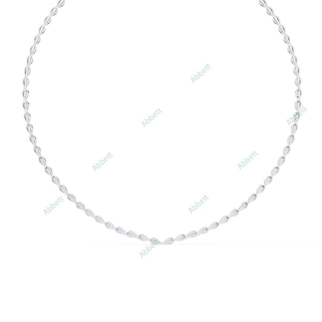 Pear Tennis Necklace NETE1310