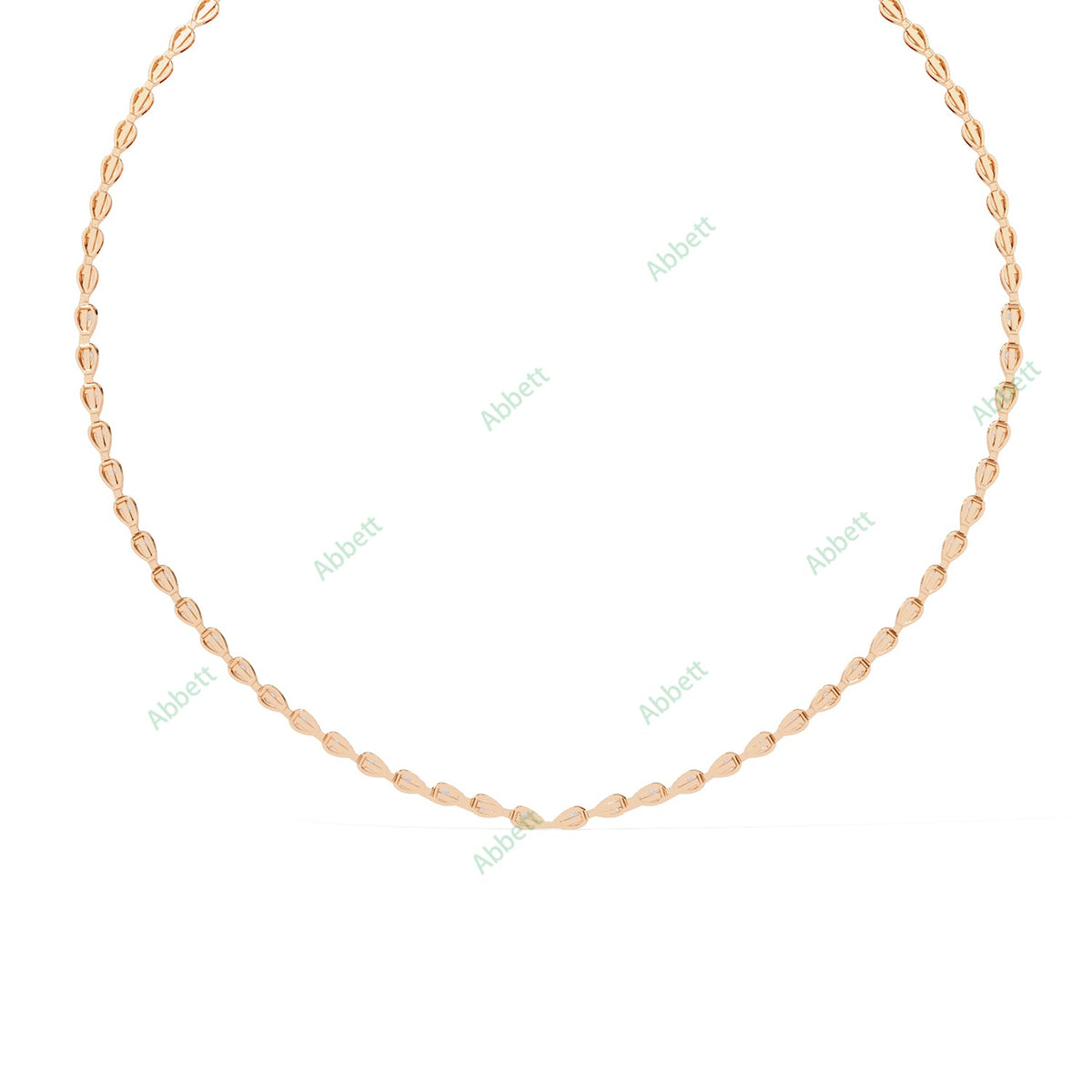 Graduated Tennis Necklace NETE1310