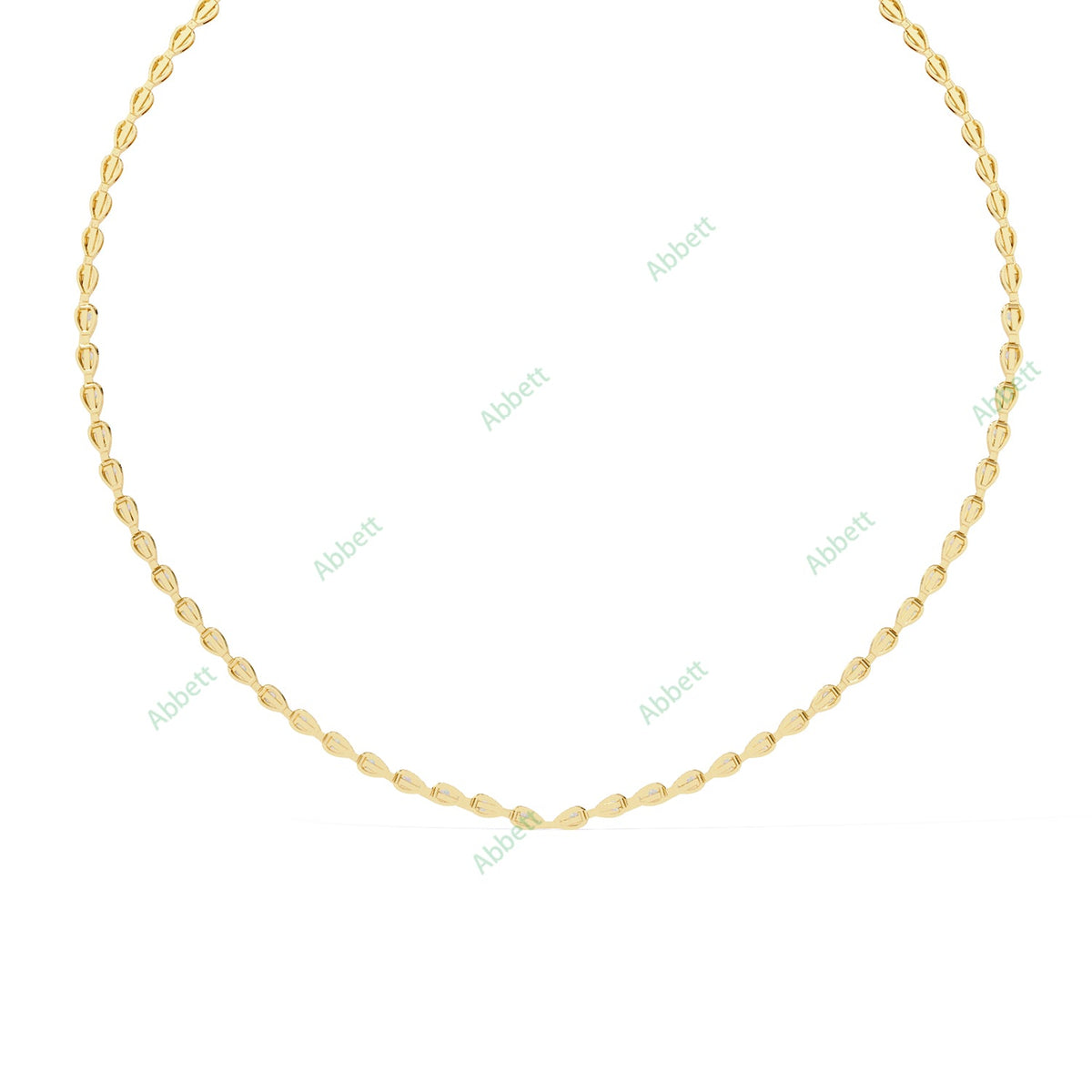 Graduated Tennis Necklace NETE1310