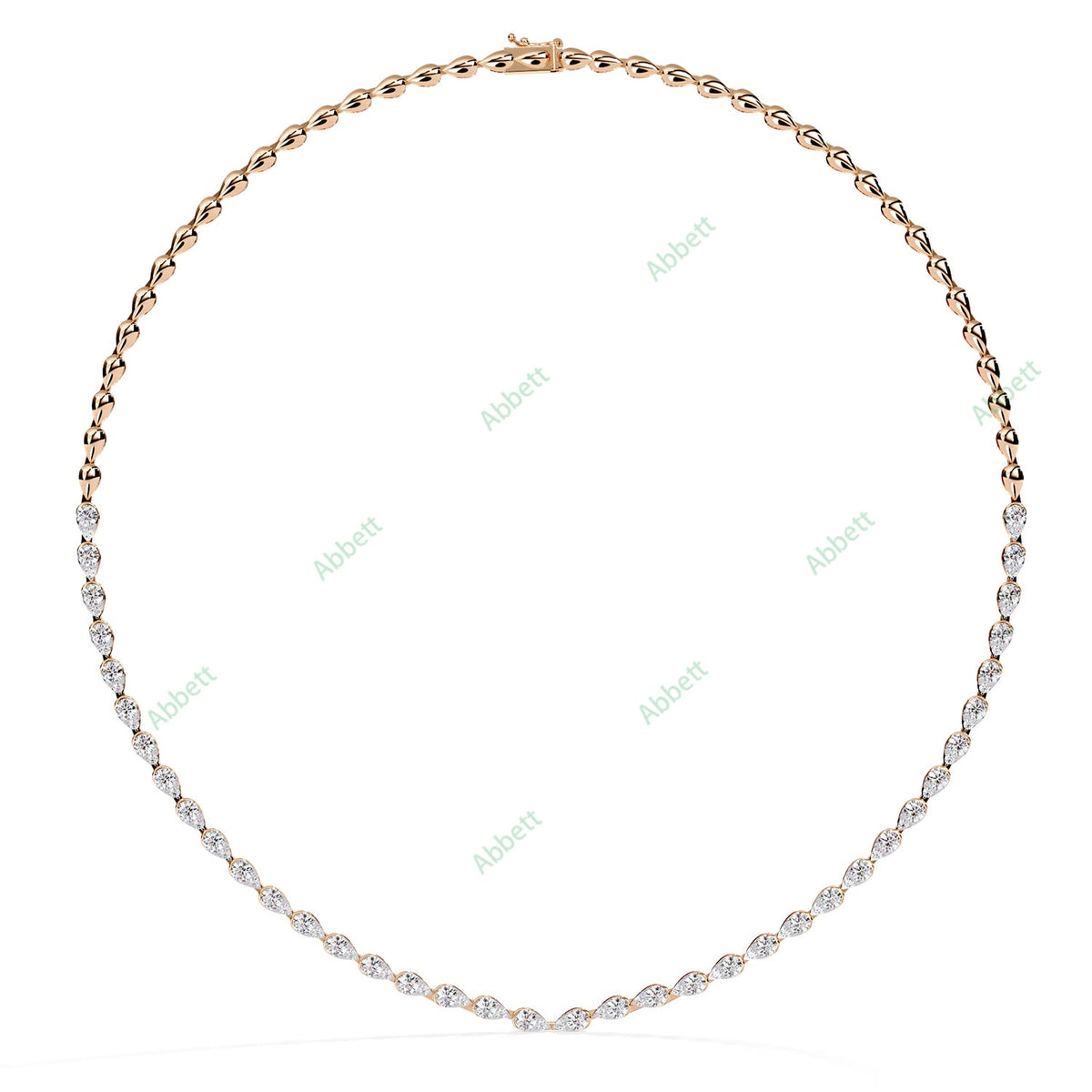 Graduated Tennis Necklace NETE1310