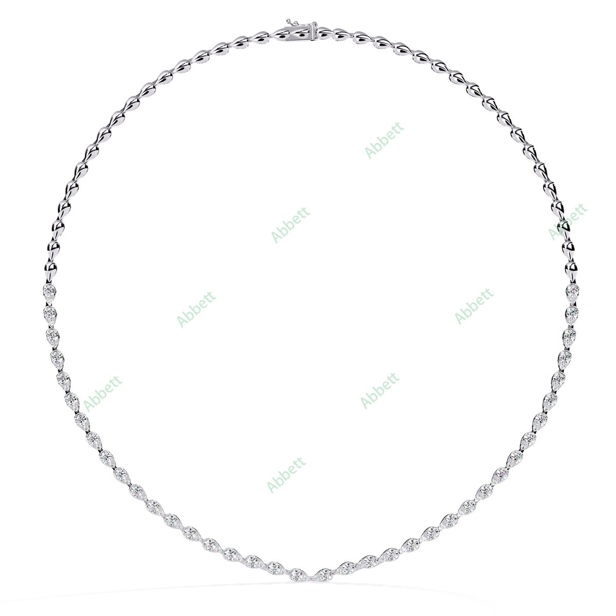 Graduated Tennis Necklace NETE1310