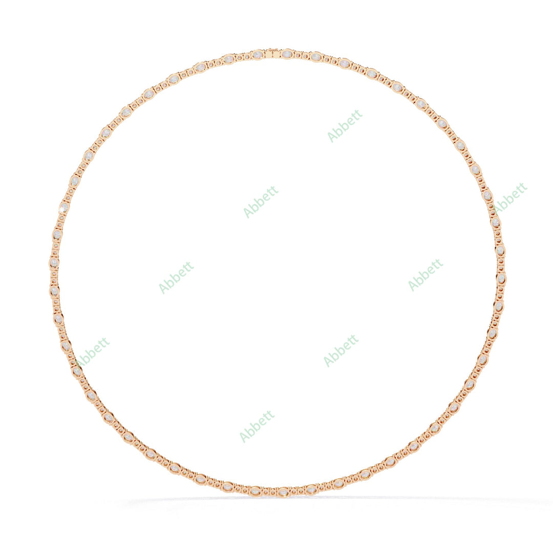 Multi  Tennis Necklace NETE1314