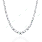 Round Tennis Necklace NETE1315