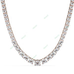 Load image into Gallery viewer, Round Tennis Necklace NETE1315
