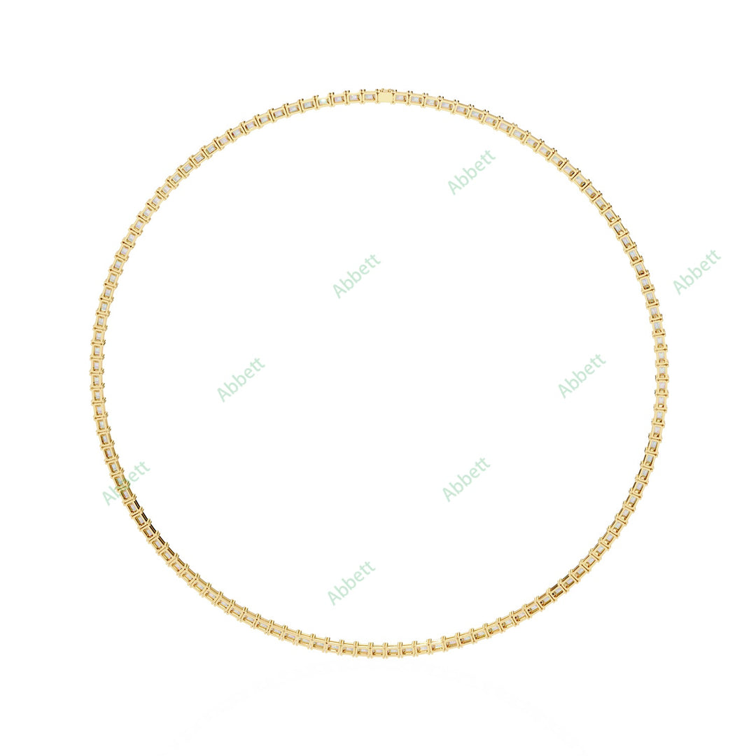 Baguette Tennis Necklace NETE1317