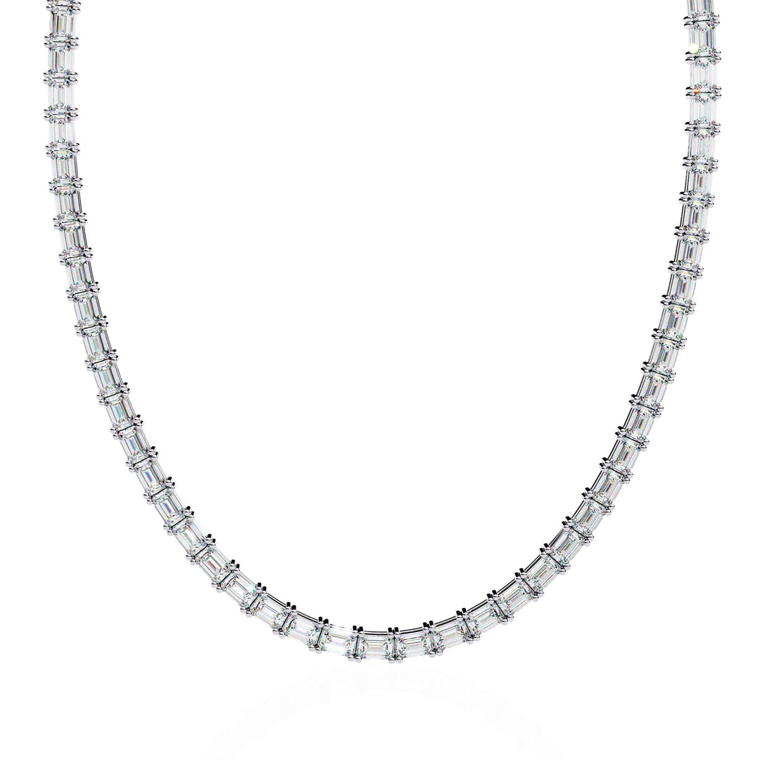 Baguette Tennis Necklace NETE1317