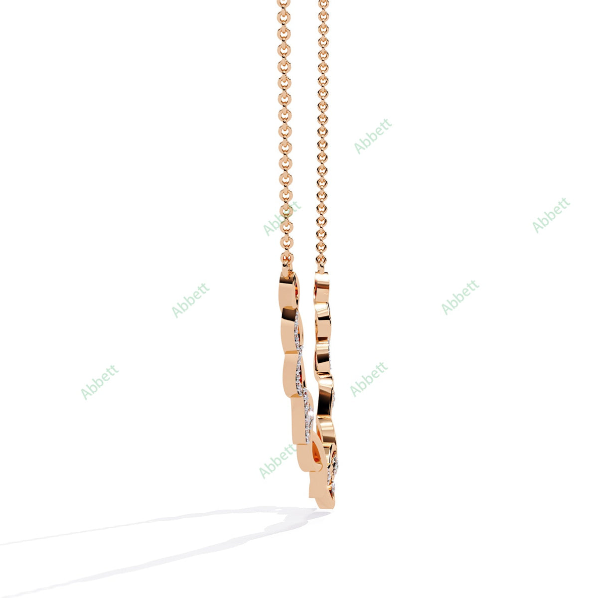 Twisted Bar Necklace NETW1297