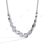 Round Twisted Bar Necklace NETW1297