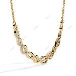 Load image into Gallery viewer, Twisted Bar Necklace NETW1297