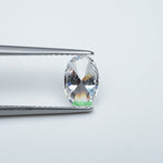 Load image into Gallery viewer, No report oval colorless lab grown diamond
