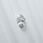 Load image into Gallery viewer, No report oval colorless lab grown diamond
