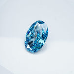 Load image into Gallery viewer, Oval lab grown blue diamond

