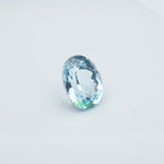Load image into Gallery viewer, Oval lab grown aqua sapphire
