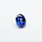 Load image into Gallery viewer, Oval lab grown blue sapphire
