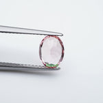 Load image into Gallery viewer, Oval lab grown champagne sapphire
