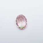 Load image into Gallery viewer, Oval lab grown champagne sapphire

