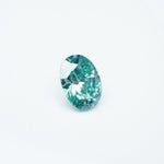 Load image into Gallery viewer, Oval teal moissanite
