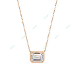 Load image into Gallery viewer, Emerald Solitaire Pendant PE1227
