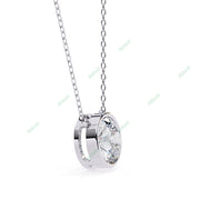 Bezel Solitaire Pendant PE1229