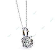 Round Solitaire Pendant PE1230