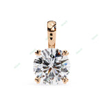 Load image into Gallery viewer, Round Solitaire Pendant PE1230
