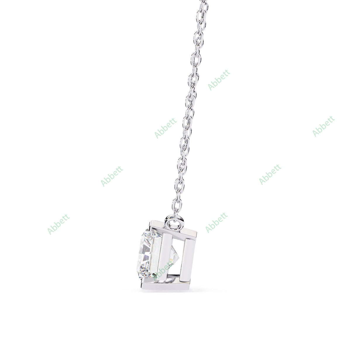 East West Solitaire Pendant PE1231