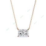 Load image into Gallery viewer, Radiant Solitaire Pendant PE1231
