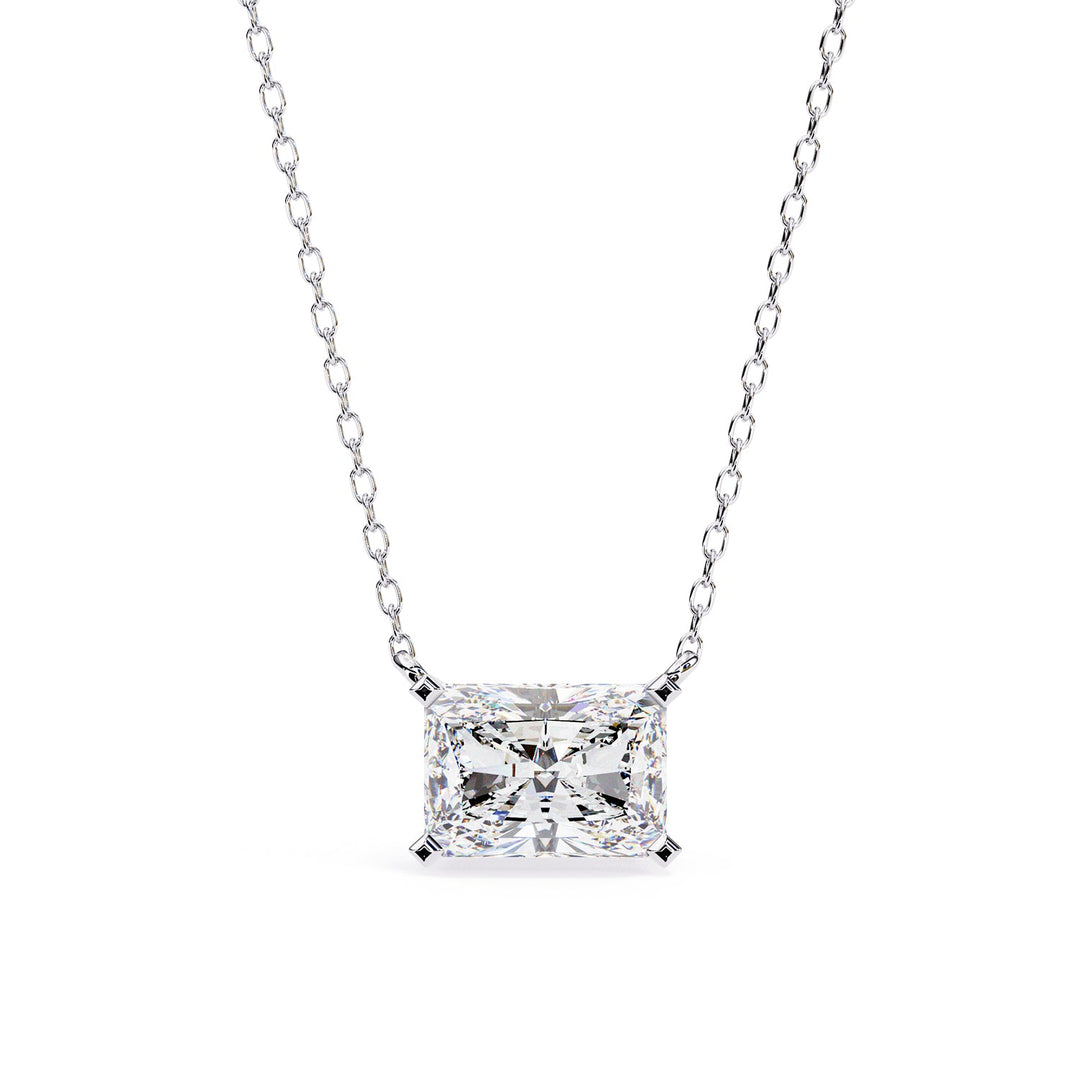 Radiant Solitaire Pendant PE1231