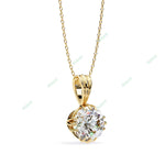 Load image into Gallery viewer, Round Solitaire Pendant PE1232
