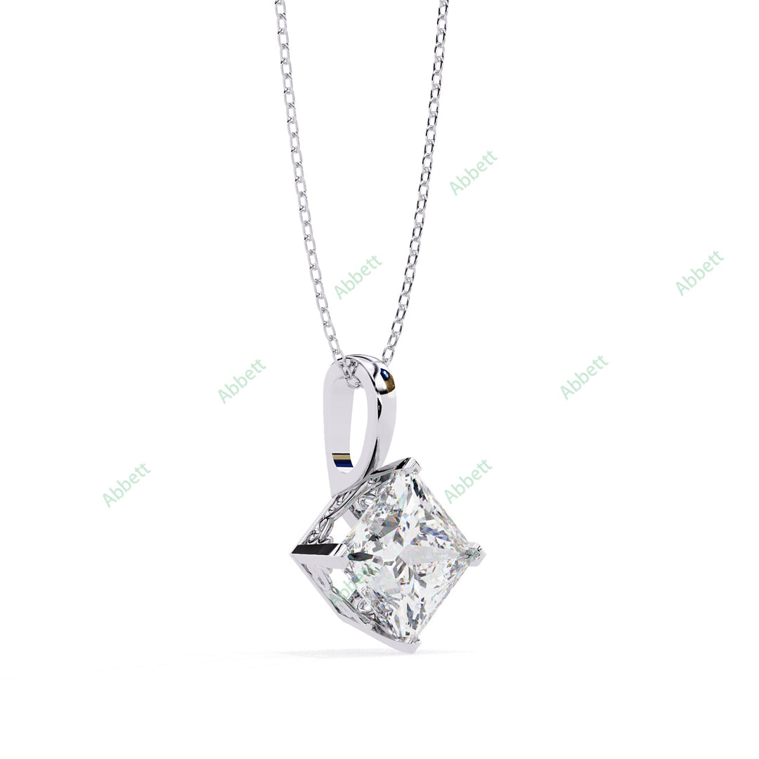 Princess Solitaire Pendant PE1233