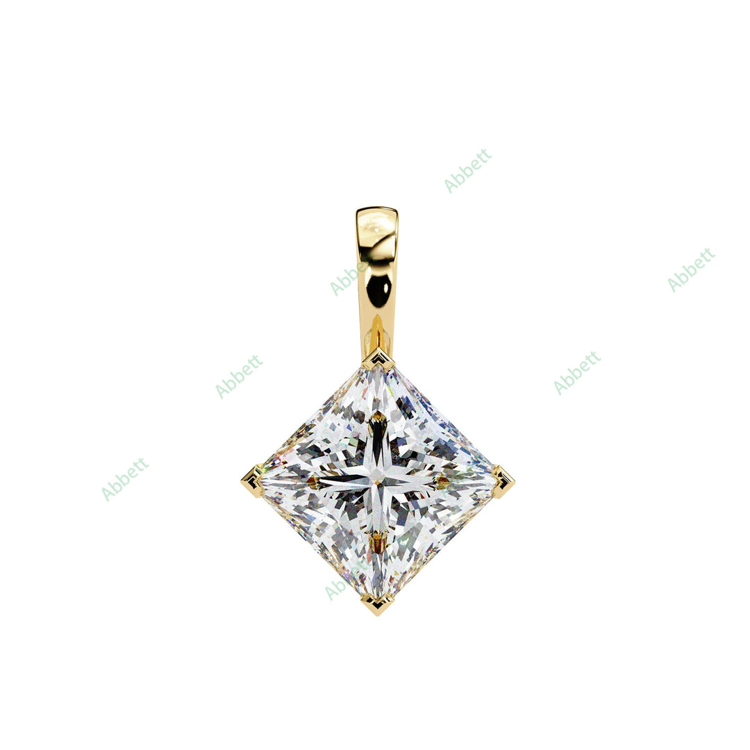 Princess Solitaire Pendant PE1233