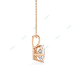 Load image into Gallery viewer, Princess Solitaire Pendant PE1233
