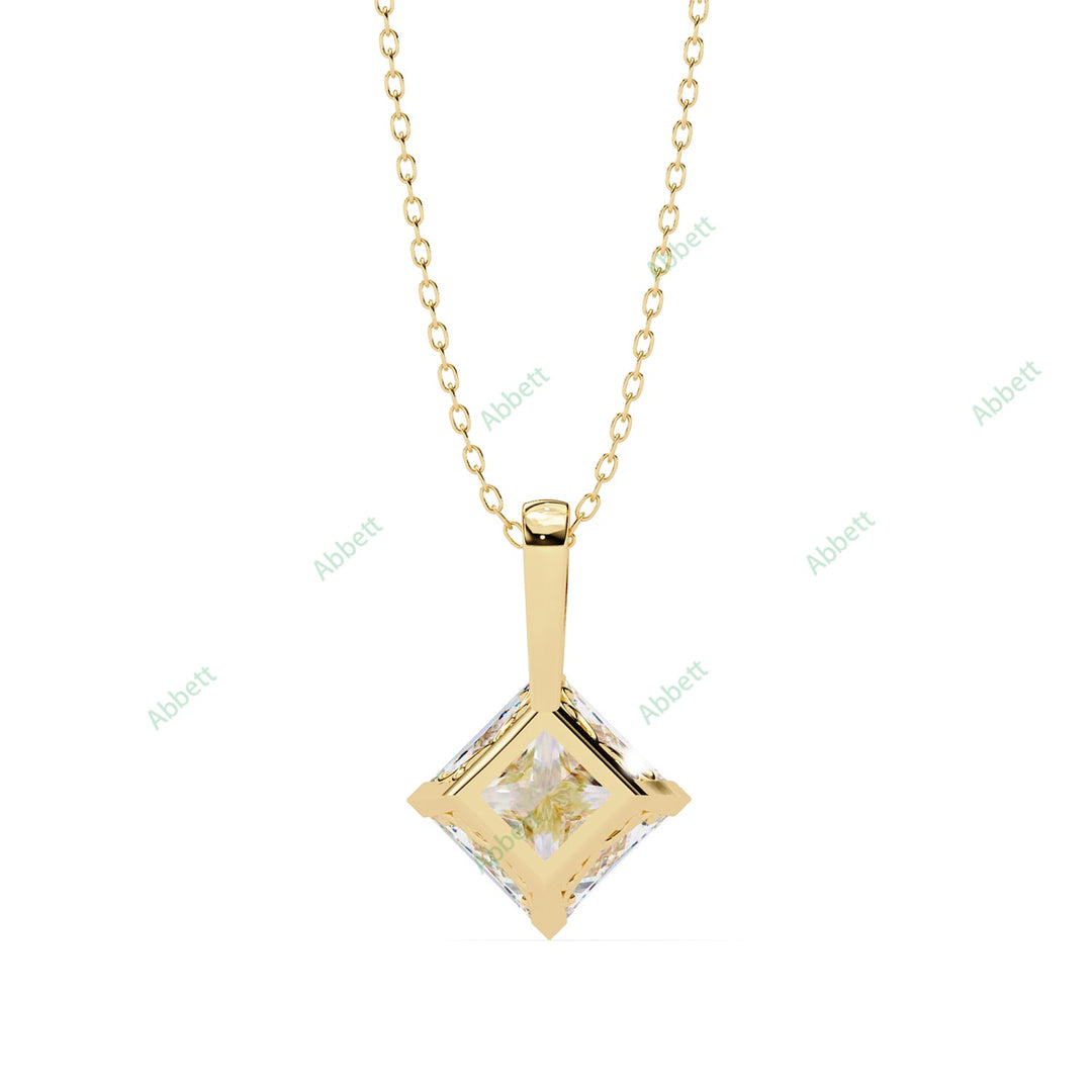 Princess Solitaire Pendant PE1233