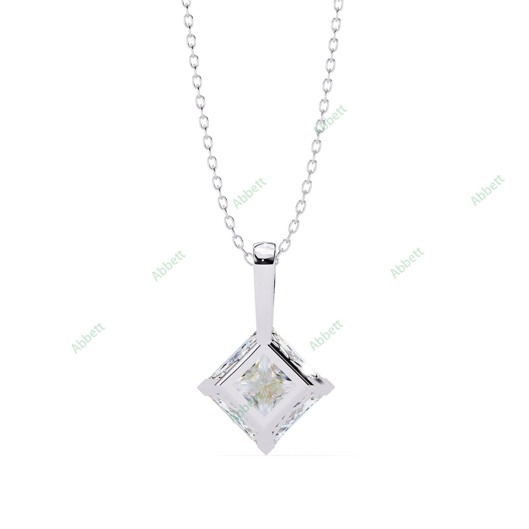 Princess Solitaire Pendant PE1233