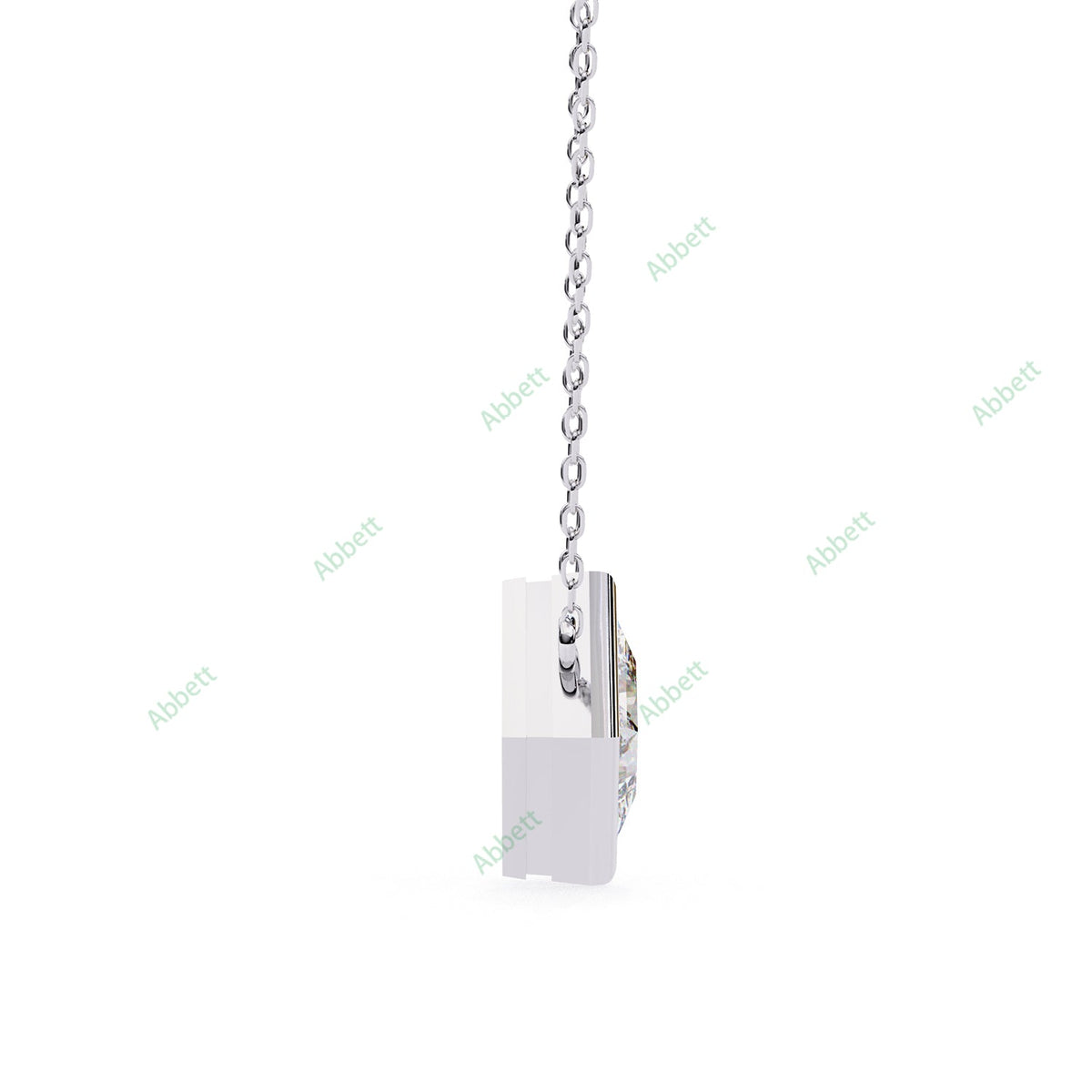 Bezel Solitaire Pendant PE1234
