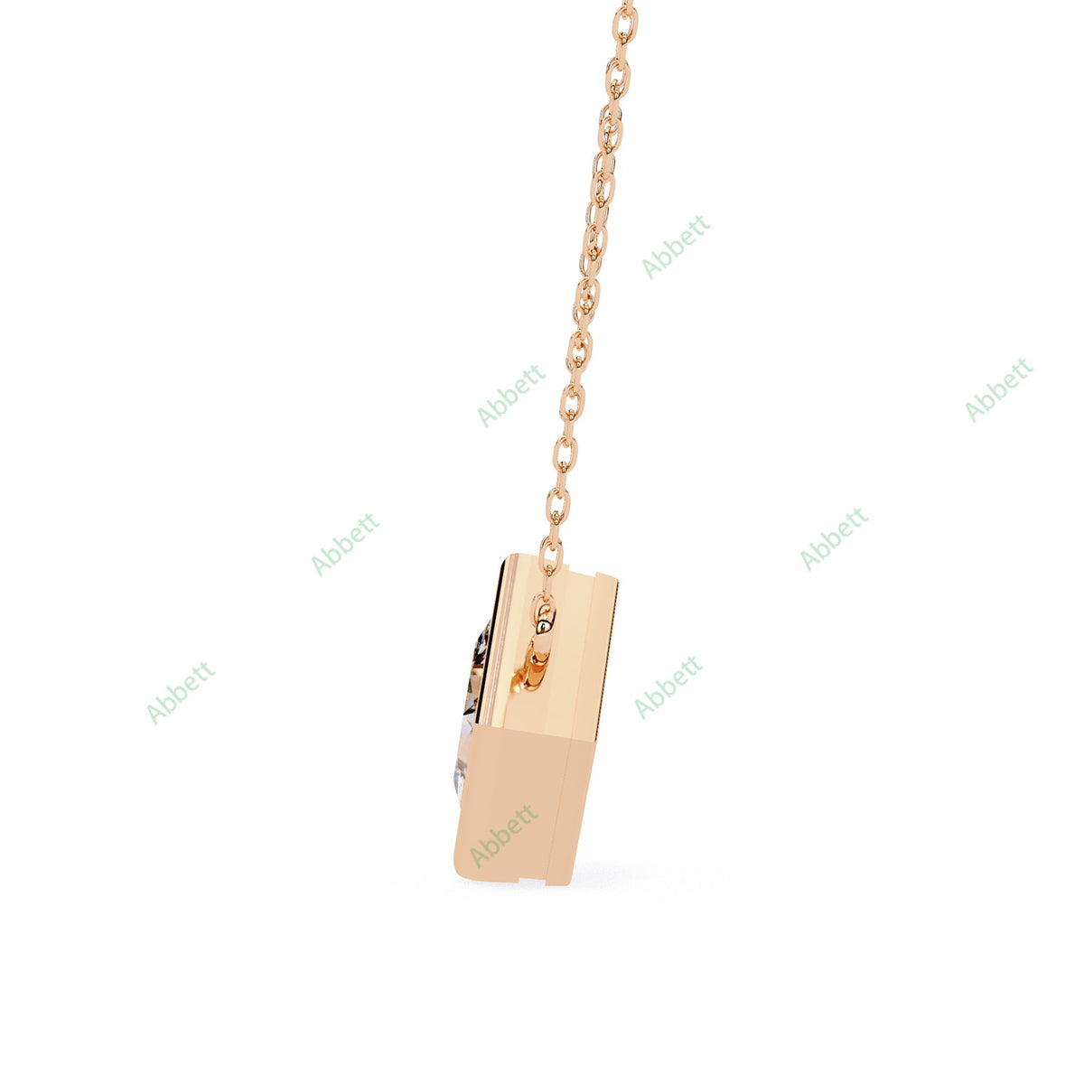 Bezel Solitaire Pendant PE1234
