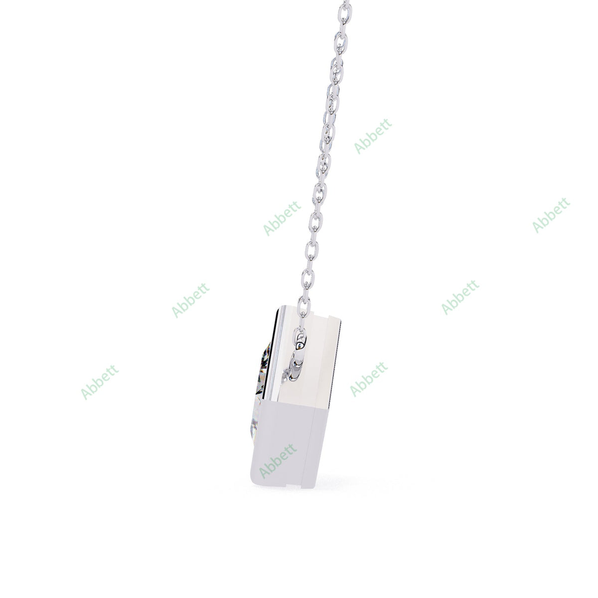 Bezel Solitaire Pendant PE1234
